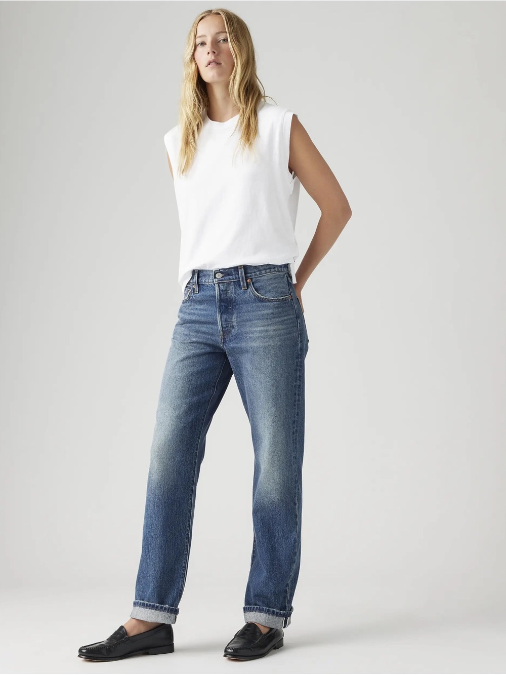NWT Levi's 501 ‘90s Selvedge Jeans - Picture 6 of 7
